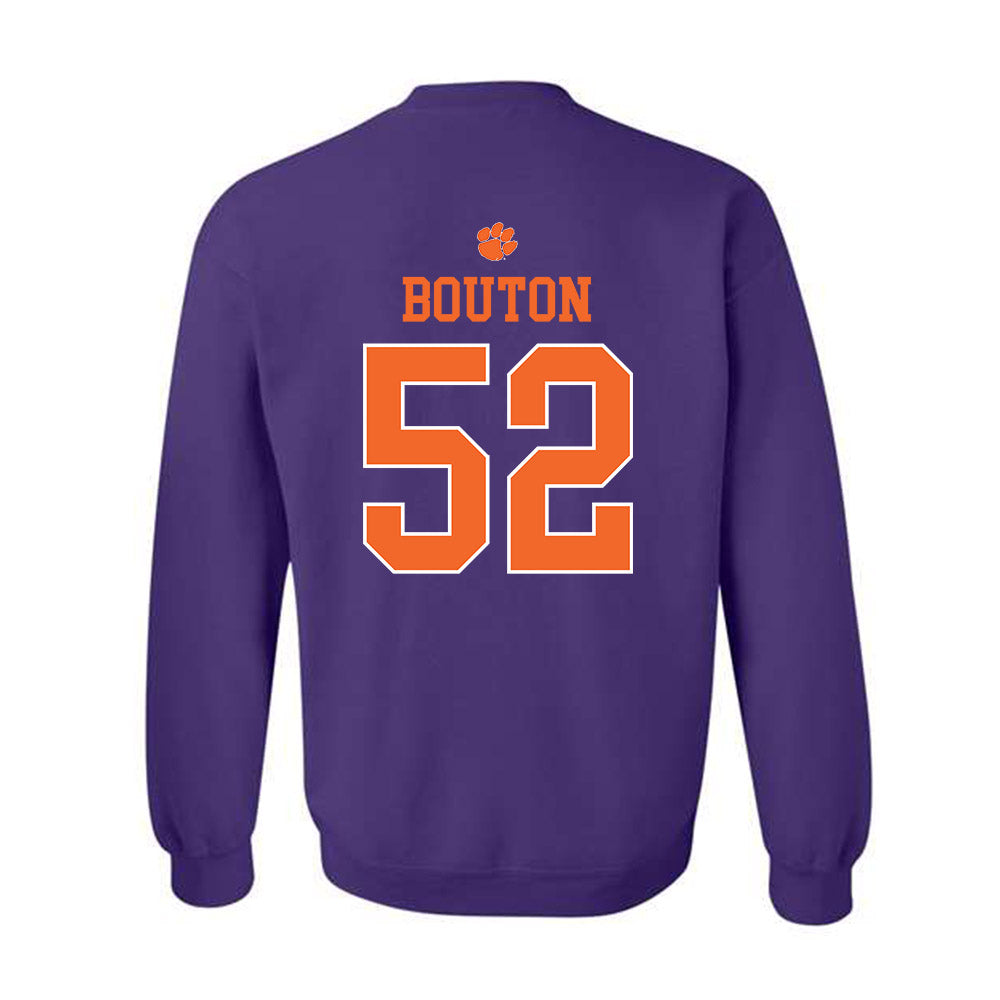 Clemson - NCAA Football : William Bouton - Classic Shersey Crewneck Sweatshirt