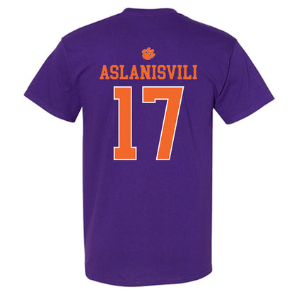 Clemson - NCAA Women's Tennis : Artemis Aslanisvili - Classic Shersey T-Shirt-1