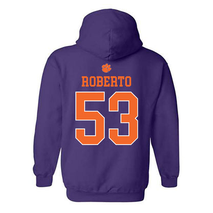 Clemson - NCAA Football : Joseph Roberto - Classic Shersey Hooded Sweatshirt