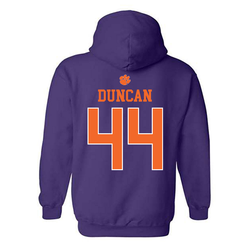 Clemson - NCAA Softball : Olivia Duncan - Classic Shersey Hooded Sweatshirt