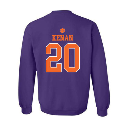 Clemson - NCAA Football : Jakarrion Kenan - Classic Shersey Crewneck Sweatshirt-1