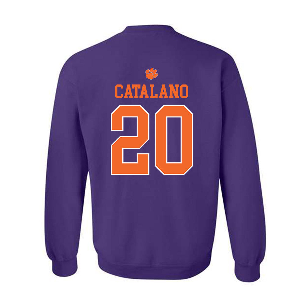 Clemson - NCAA Women's Volleyball : Sophie Catalano - Classic Shersey Crewneck Sweatshirt