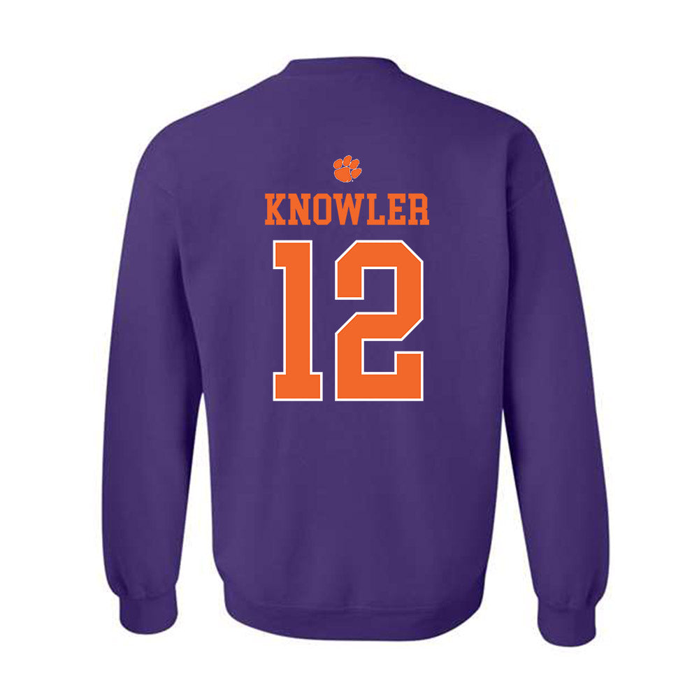 Clemson - NCAA Softball : Julia Knowler - Classic Shersey Crewneck Sweatshirt-1