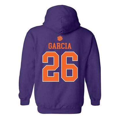 Clemson - NCAA Men's Soccer : Marco Garcia - Classic Shersey Hooded Sweatshirt