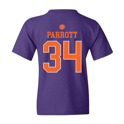 Clemson - NCAA Women's Soccer : Maddie Parrott - Classic Shersey Youth T-Shirt-1