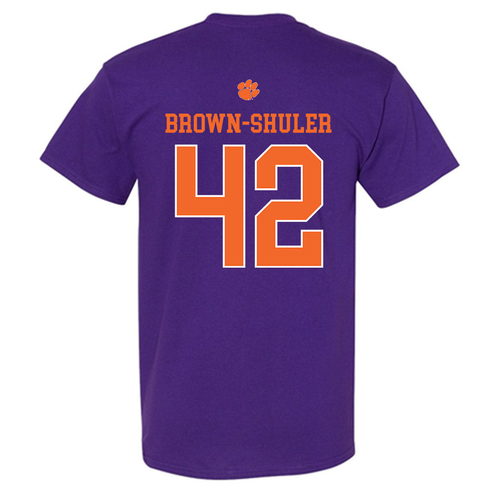 Clemson - NCAA Football : Hevin Brown-Shuler - Classic Shersey T-Shirt-1