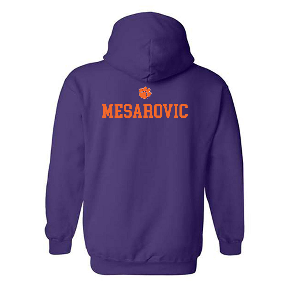 Clemson - NCAA Men's Tennis : Marko Mesarovic - Classic Shersey Hooded Sweatshirt