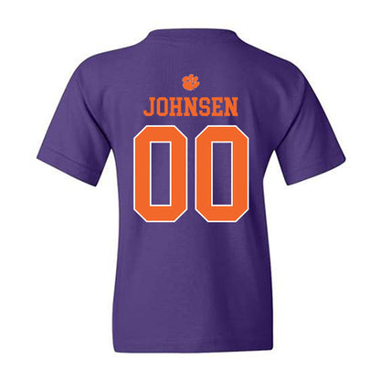 Clemson - NCAA Softball : Jordyn Johnsen - Classic Shersey Youth T-Shirt-1