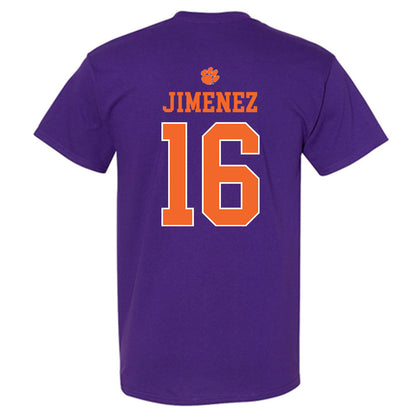 Clemson - NCAA Men's Soccer : Mason Jimenez - Classic Shersey T-Shirt-1