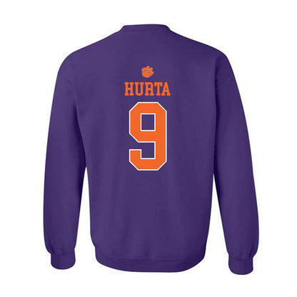 Clemson - NCAA Women's Volleyball : Kathryn Hurta - Classic Shersey Crewneck Sweatshirt-1