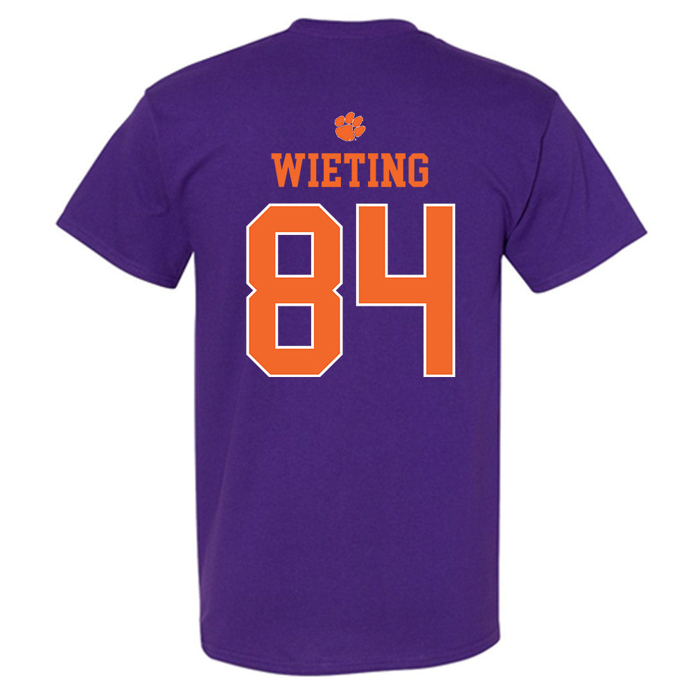 Clemson - NCAA Football : Avery Wieting - Classic Shersey T-Shirt-1