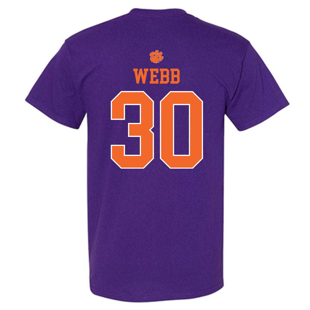 Clemson - NCAA Football : Kylen Webb - Classic Shersey T-Shirt-1