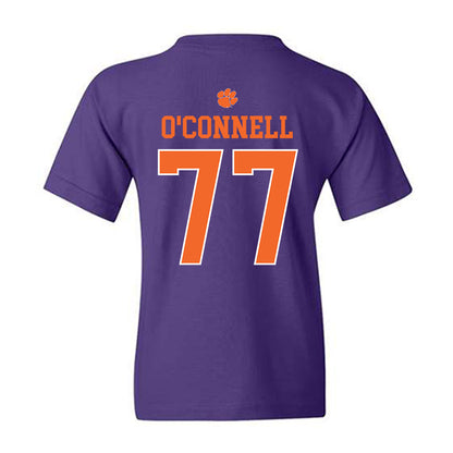 Clemson - NCAA Football : Ronan O'Connell - Classic Shersey Youth T-Shirt-1