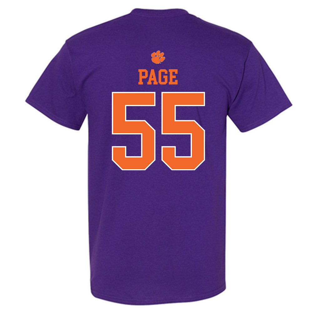 Clemson - NCAA Football : Payton Page - Classic Shersey T-Shirt