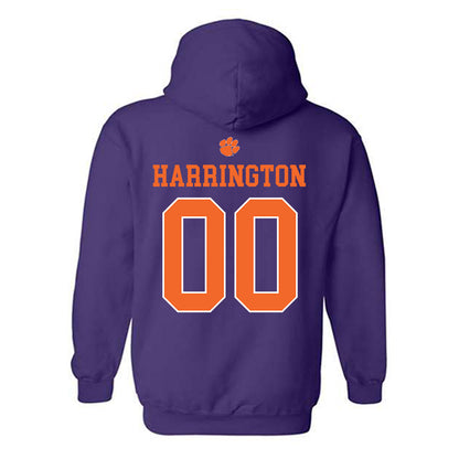 Clemson - NCAA Softball : Mcartney Harrington - Classic Shersey Hooded Sweatshirt-1