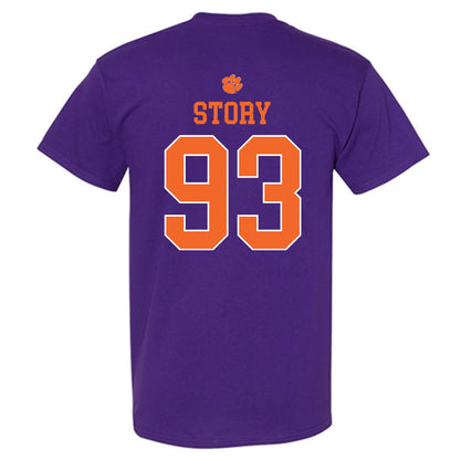 Clemson - NCAA Football : Caden Story - Classic Shersey T-Shirt-1
