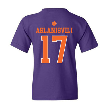 Clemson - NCAA Women's Tennis : Artemis Aslanisvili - Classic Shersey Youth T-Shirt-1