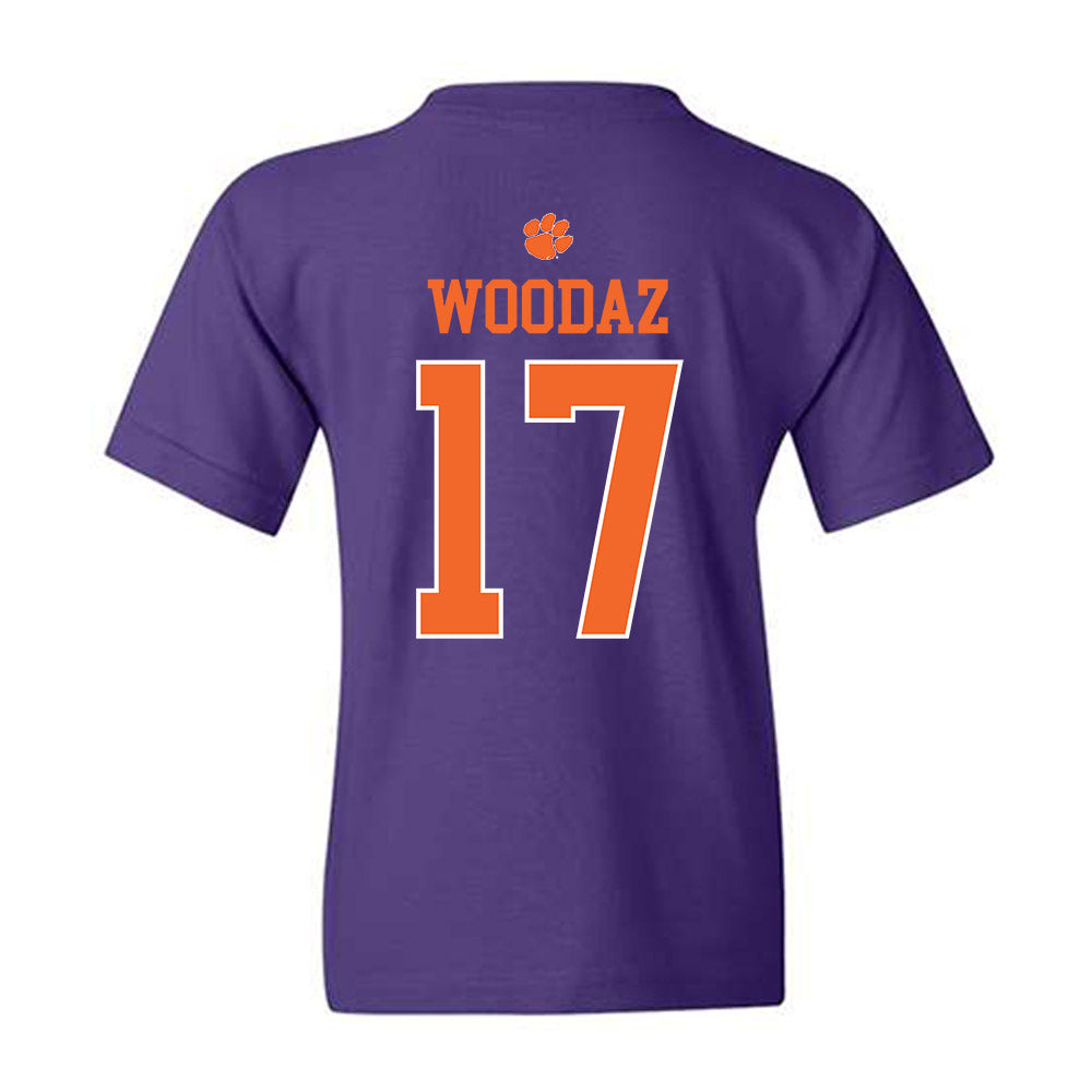 Clemson - NCAA Football : Wade Woodaz - Classic Shersey Youth T-Shirt-1