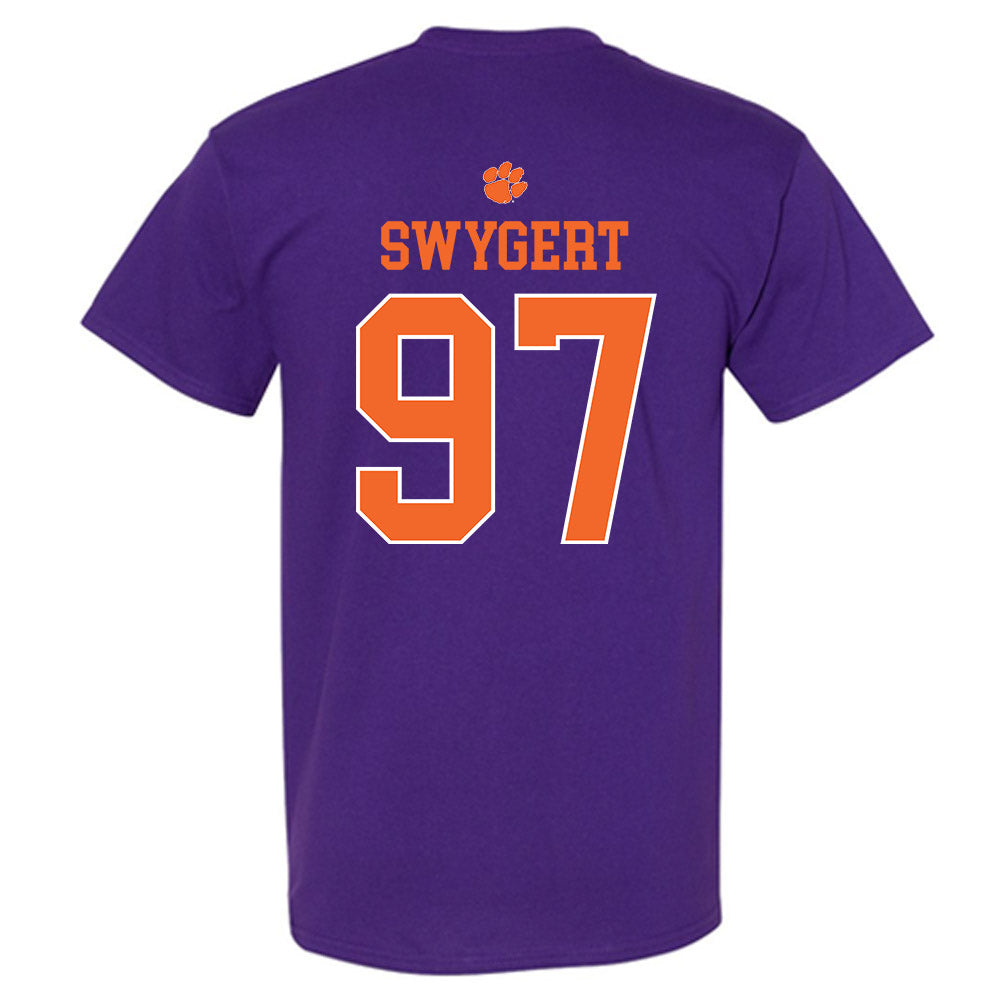 Clemson - NCAA Football : Patrick Swygert - Classic Shersey T-Shirt-1
