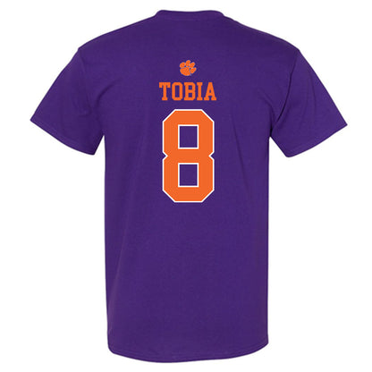 Clemson - NCAA Women's Soccer : Jenna Tobia - Classic Shersey T-Shirt-1