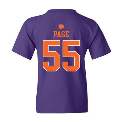 Clemson - NCAA Football : Payton Page - Classic Shersey T-Shirt