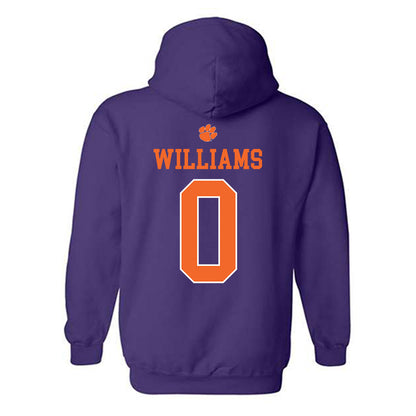 Clemson - NCAA Football : Antonio Williams - Classic Shersey Hooded Sweatshirt-1