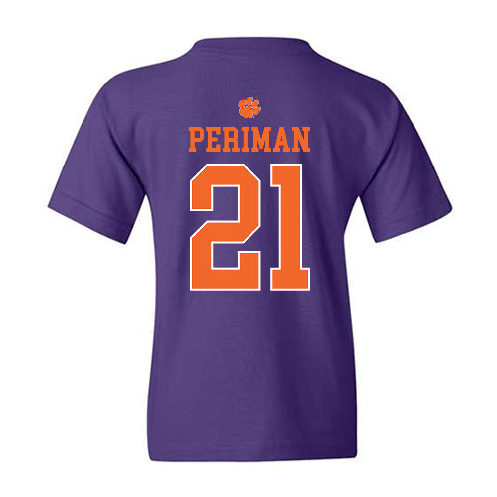 Clemson - NCAA Women's Basketball : Hadley Periman - Classic Shersey Youth T-Shirt-1