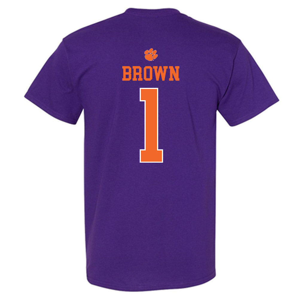 Clemson - NCAA Football : Max Brown - Classic Shersey T-Shirt-1