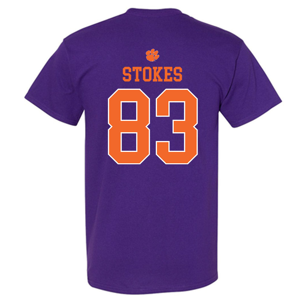 Clemson - NCAA Football : Ethan Stokes - Classic Shersey T-Shirt-1