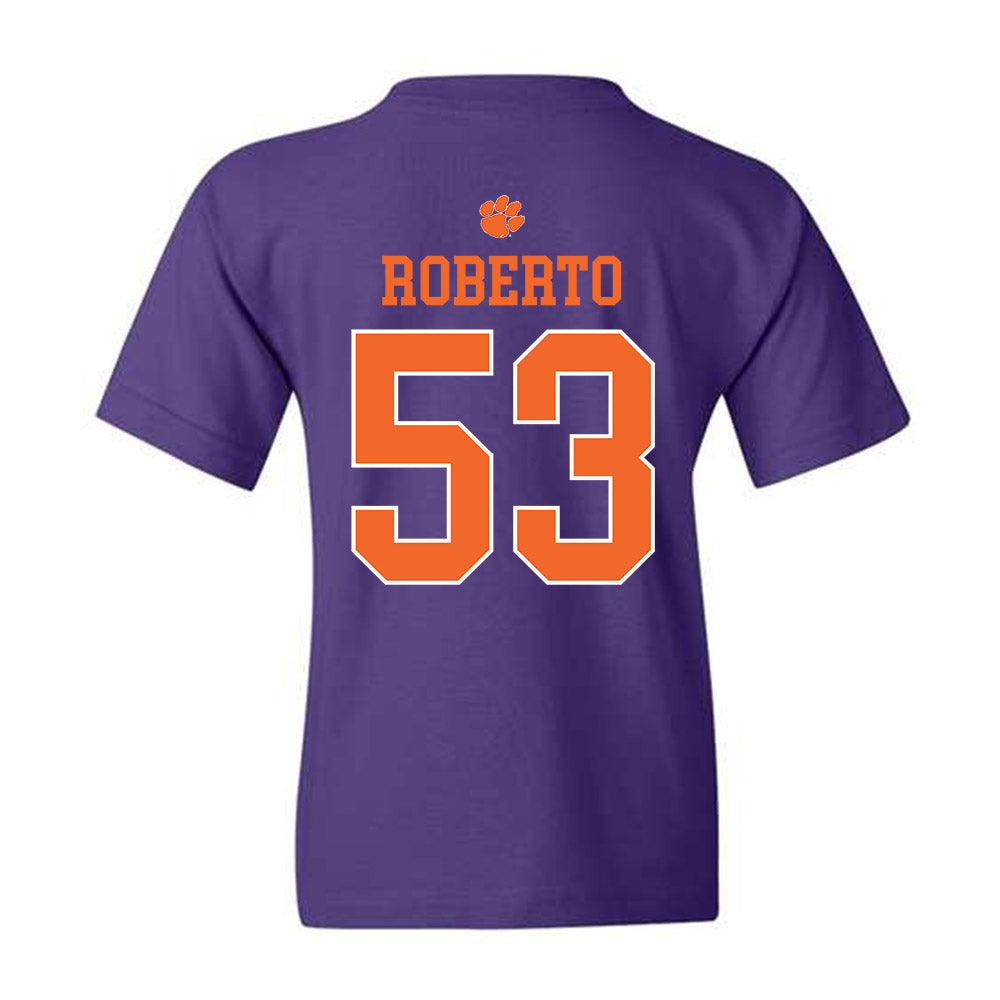 Clemson - NCAA Football : Joseph Roberto - Classic Shersey Youth T-Shirt