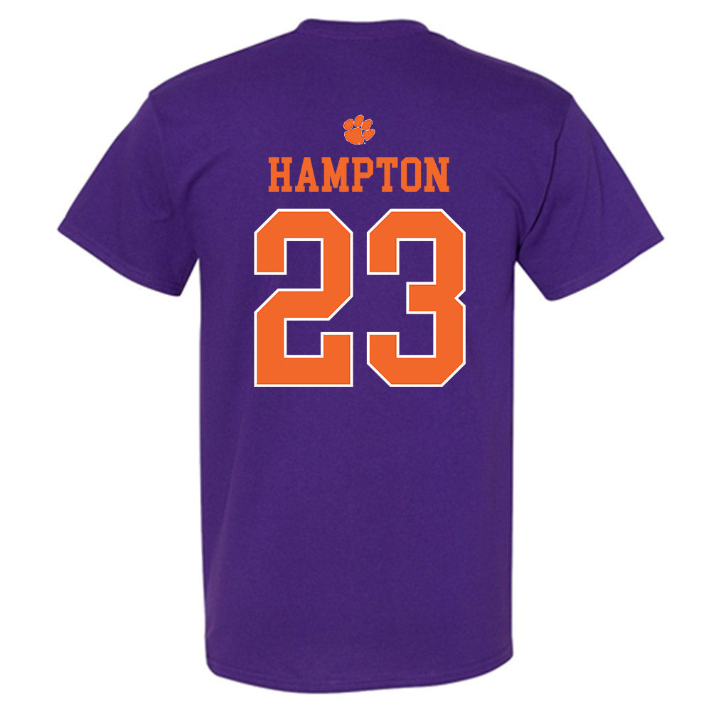 Clemson - NCAA Football : Ashton Hampton - Classic Shersey T-Shirt-1