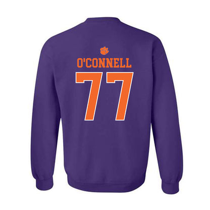 Clemson - NCAA Football : Ronan O'Connell - Classic Shersey Crewneck Sweatshirt-1