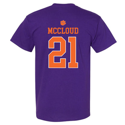 Clemson - NCAA Football : Kobe McCloud - Classic Shersey T-Shirt-1