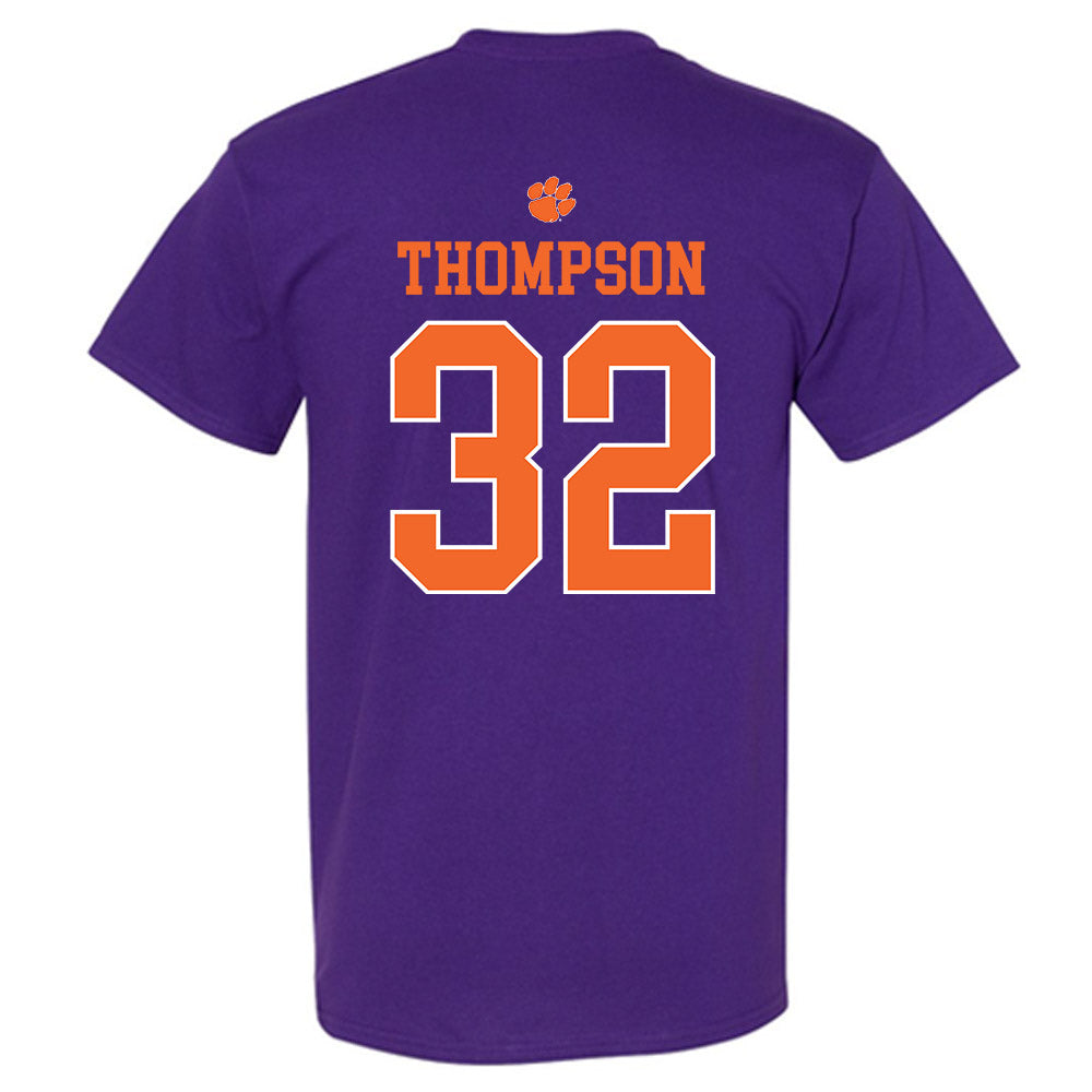 Clemson - NCAA Women's Basketball : Raven Thompson - Classic Shersey T-Shirt-1
