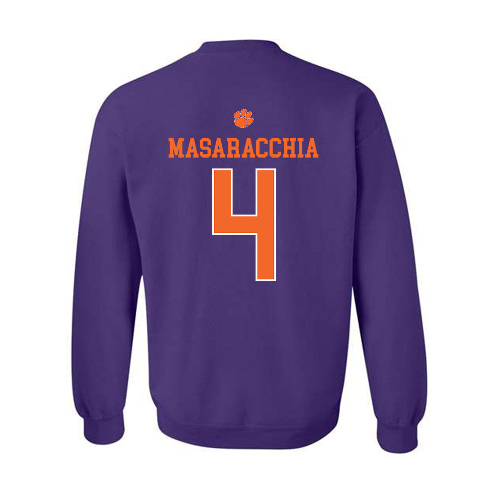 Clemson - NCAA Women's Lacrosse : Paris Masaracchia - Classic Shersey Crewneck Sweatshirt