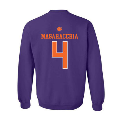 Clemson - NCAA Women's Lacrosse : Paris Masaracchia - Classic Shersey Crewneck Sweatshirt