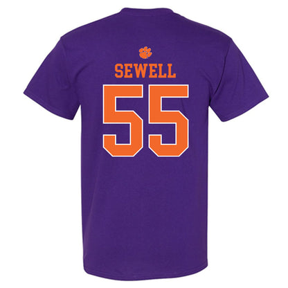 Clemson - NCAA Football : Harris Sewell - Classic Shersey T-Shirt-1