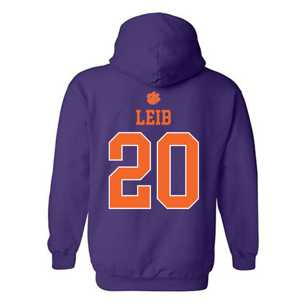 Clemson - NCAA Women's Soccer : Taylor Leib - Classic Shersey Hooded Sweatshirt-1
