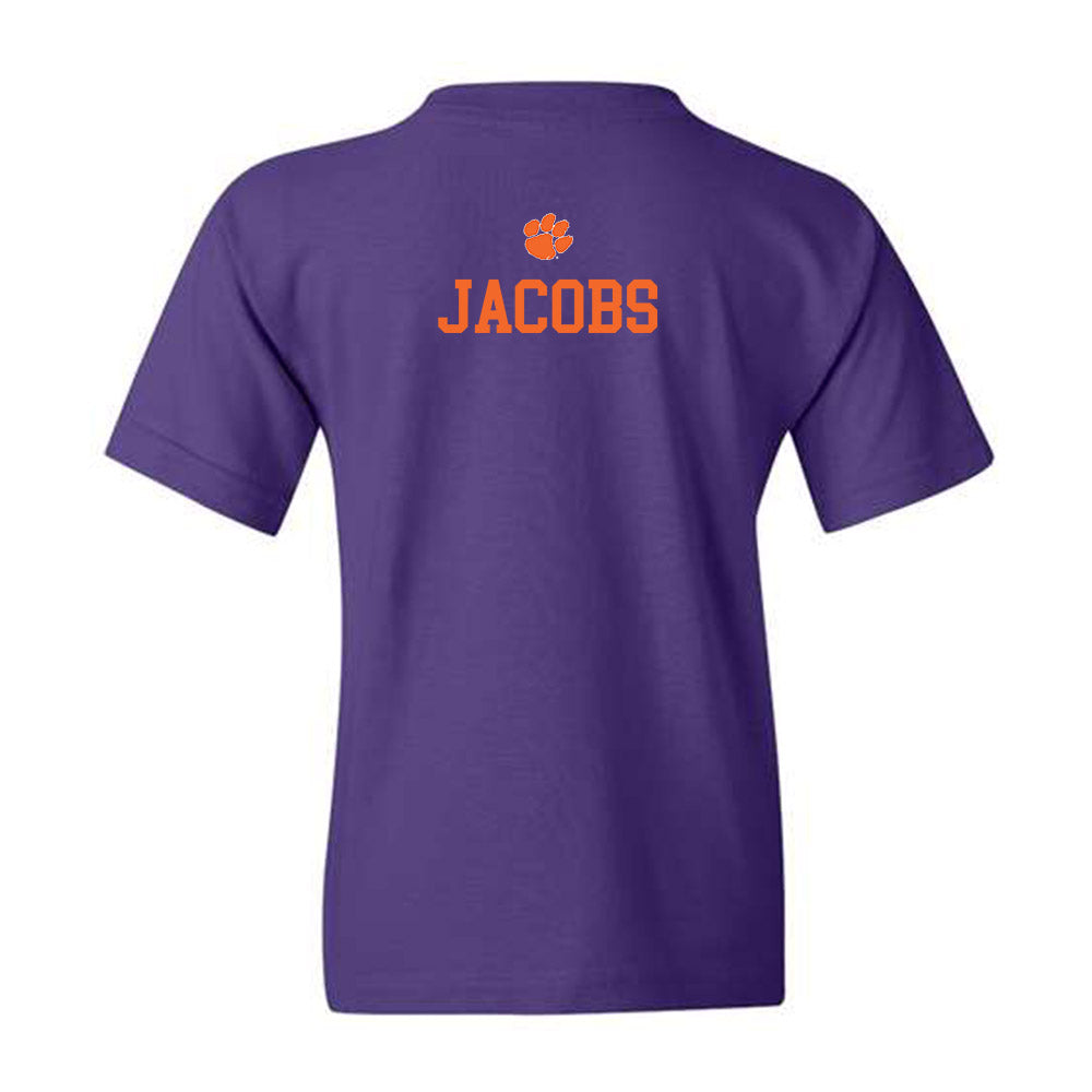 Clemson - NCAA Baseball : Austin Jacobs - Classic Shersey Youth T-Shirt