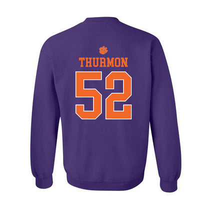 Clemson - NCAA Football : Elyjah Thurmon - Classic Shersey Crewneck Sweatshirt