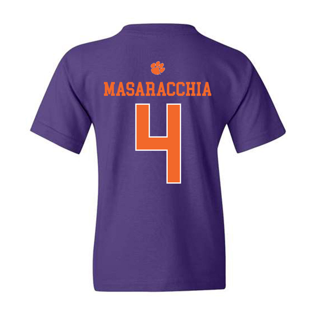 Clemson - NCAA Women's Lacrosse : Paris Masaracchia - Classic Shersey Youth T-Shirt