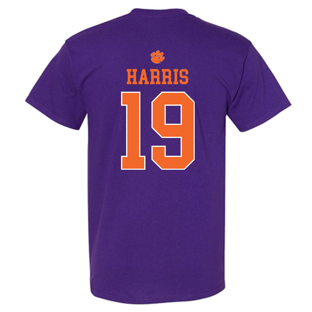 Clemson - NCAA Women's Soccer : Juju Harris - Classic Shersey T-Shirt-1