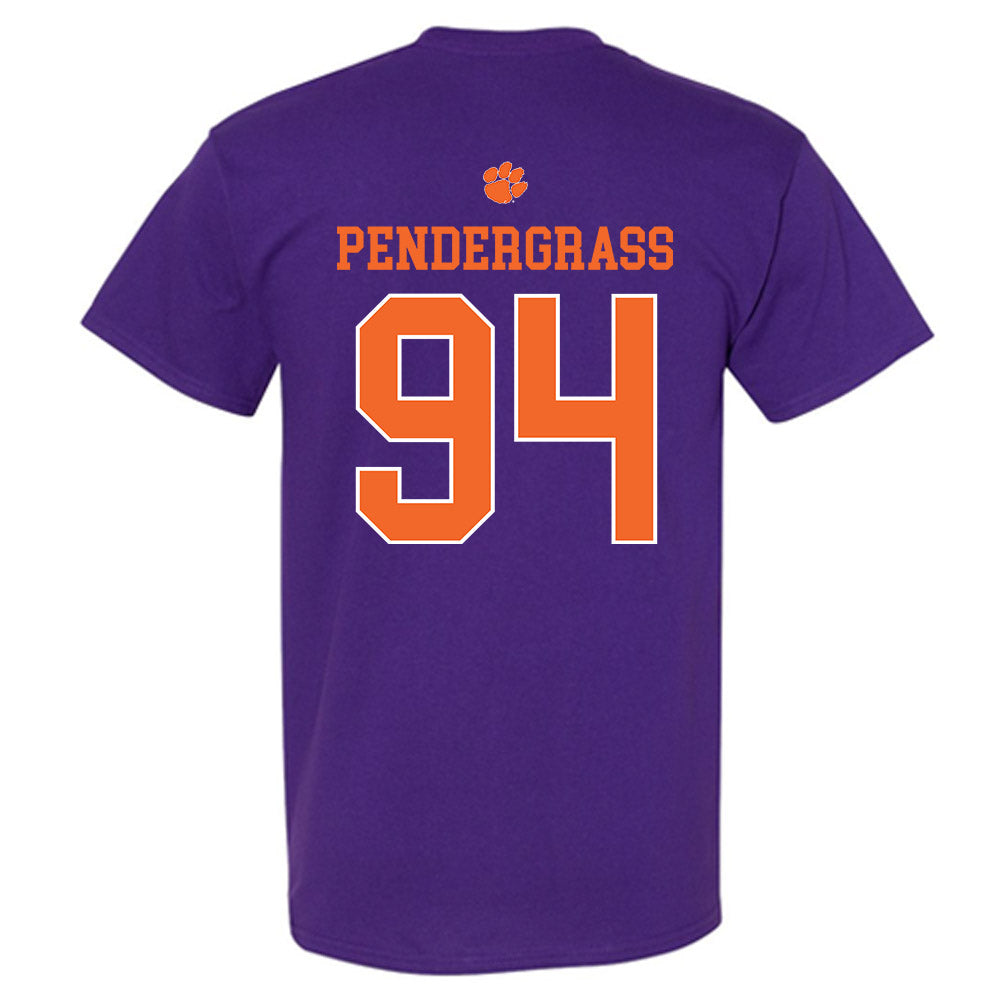 Clemson - NCAA Football : Chapman Pendergrass - Classic Shersey T-Shirt-1