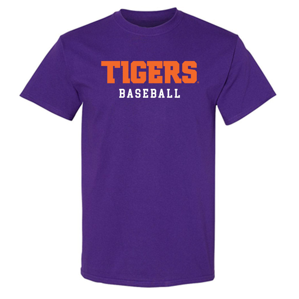 Clemson - NCAA Baseball : Drew Titsworth - Classic Shersey T-Shirt-0