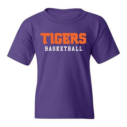 Clemson - NCAA Men's Basketball : Chase Thompson - Classic Shersey Youth T-Shirt-0