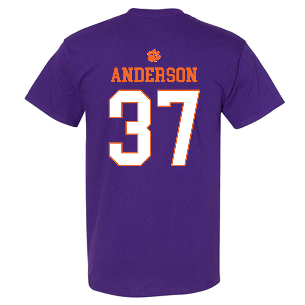 Clemson - NCAA Football : Logan Anderson - Classic Shersey T-Shirt-1