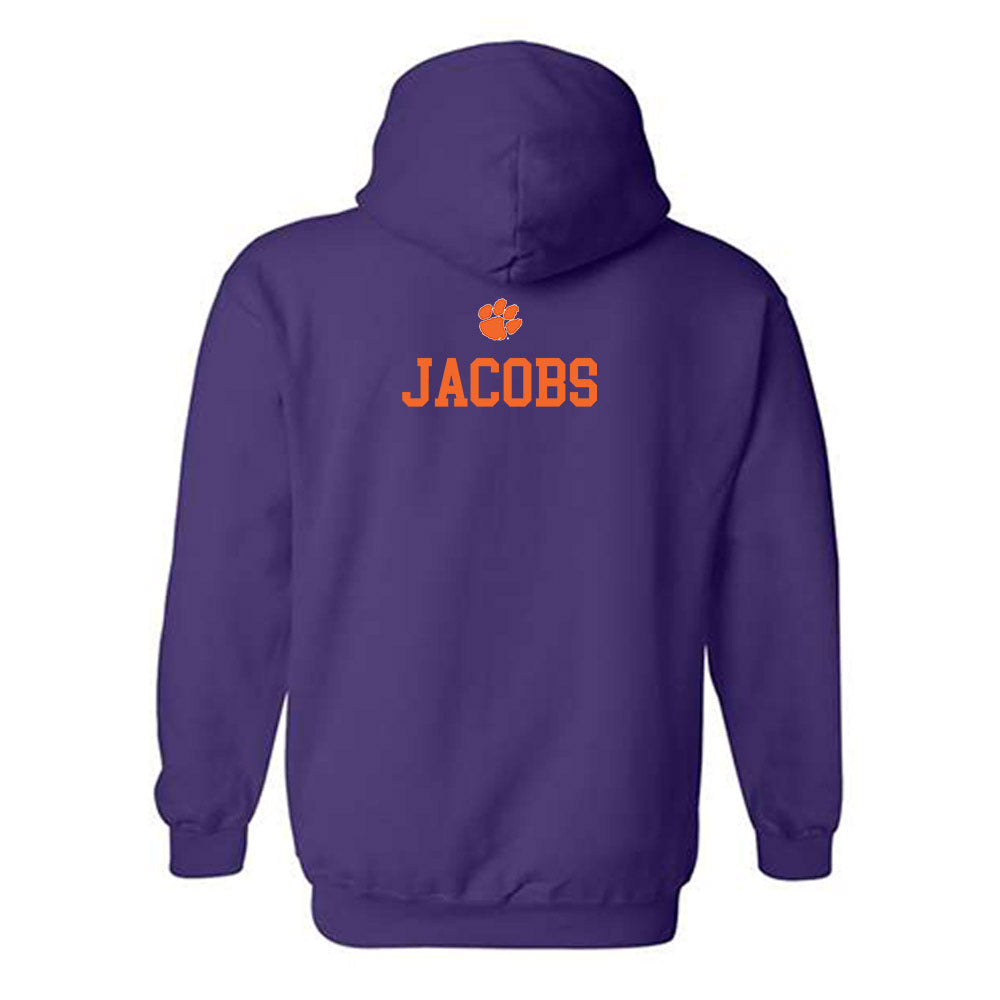 Clemson - NCAA Baseball : Austin Jacobs - Classic Shersey Hooded Sweatshirt