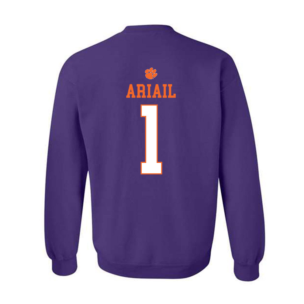 Clemson - NCAA Softball : Kennedy Ariail - Classic Shersey Crewneck Sweatshirt-1