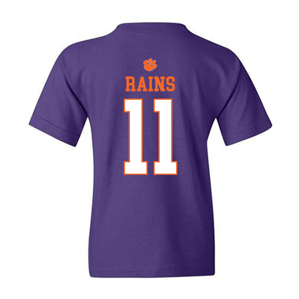 Clemson - NCAA Women's Volleyball : Addisen Rains - Classic Shersey Youth T-Shirt-1