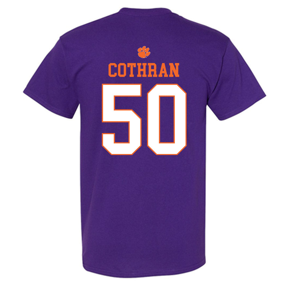 Clemson - NCAA Football : Fletcher Cothran - Classic Shersey T-Shirt-1